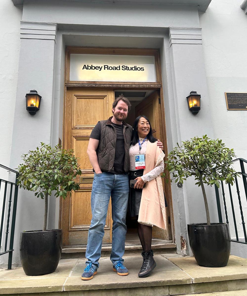 Killian Donnelly and Susan Lim